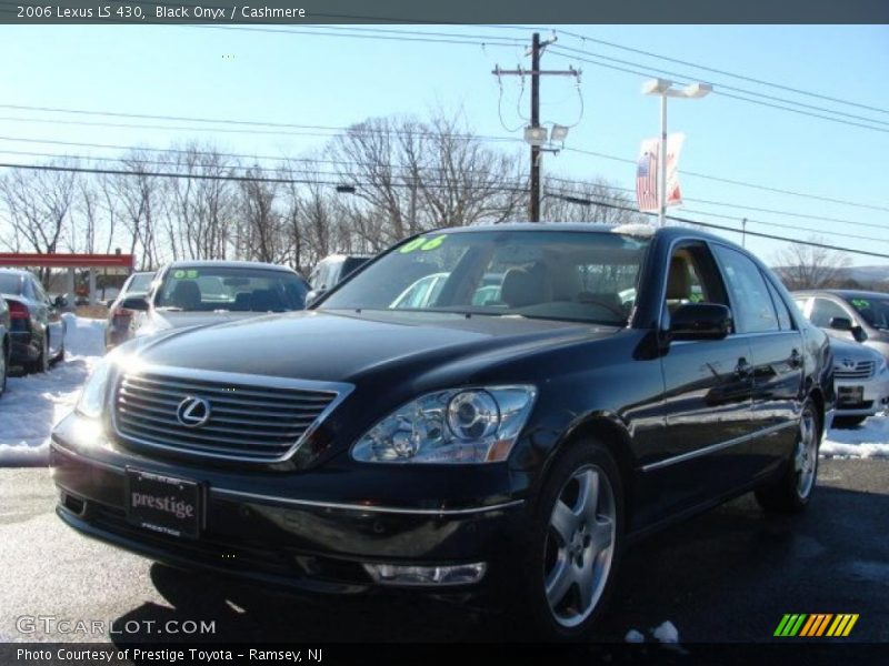 Black Onyx / Cashmere 2006 Lexus LS 430