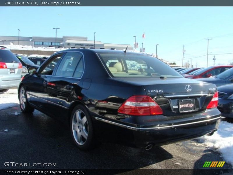 Black Onyx / Cashmere 2006 Lexus LS 430