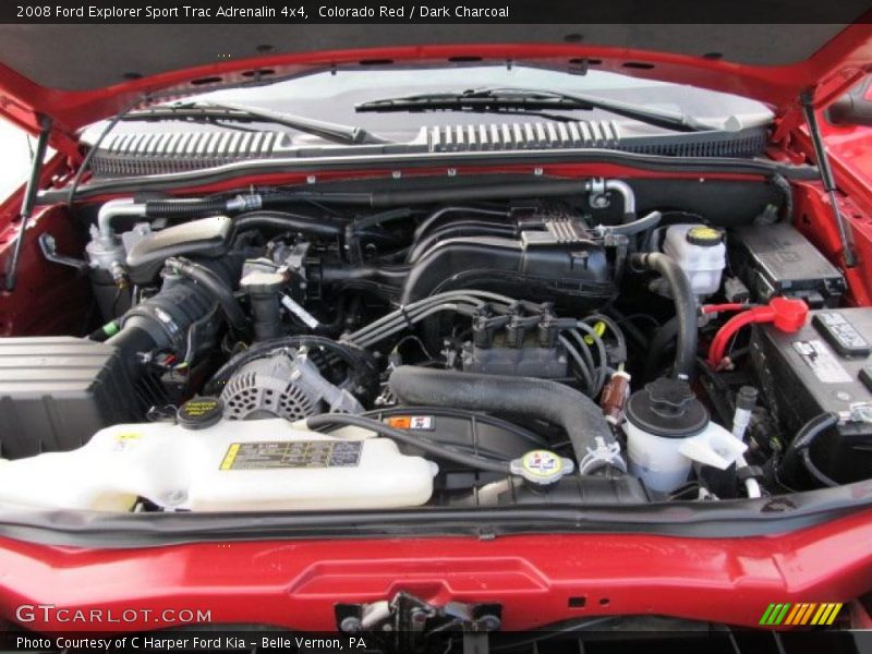  2008 Explorer Sport Trac Adrenalin 4x4 Engine - 4.0 Liter SOHC 12-Valve V6