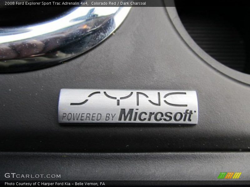 Colorado Red / Dark Charcoal 2008 Ford Explorer Sport Trac Adrenalin 4x4