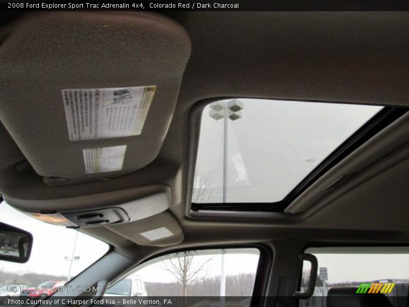 Colorado Red / Dark Charcoal 2008 Ford Explorer Sport Trac Adrenalin 4x4
