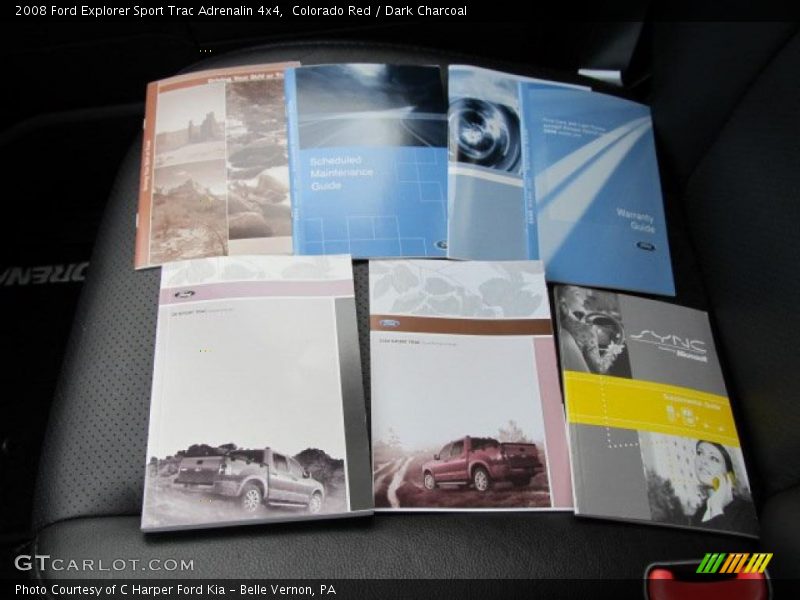Colorado Red / Dark Charcoal 2008 Ford Explorer Sport Trac Adrenalin 4x4