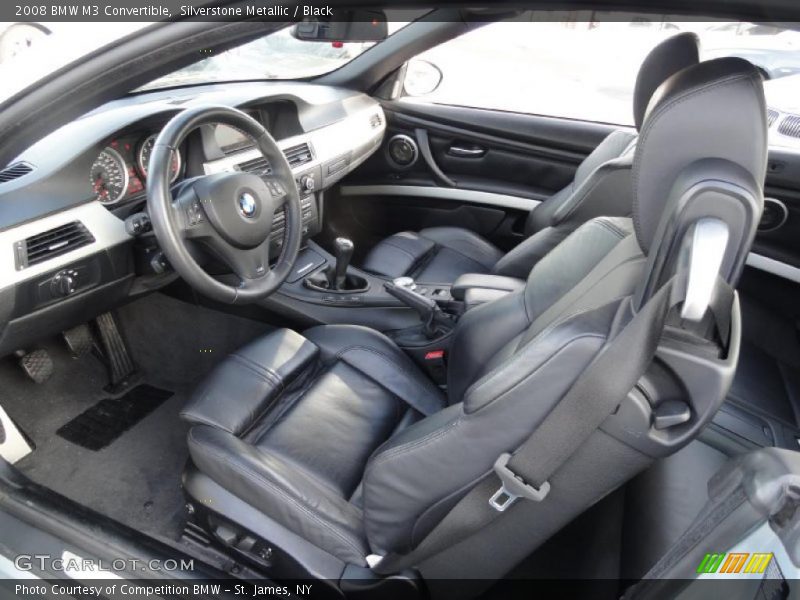 Black Interior - 2008 M3 Convertible 