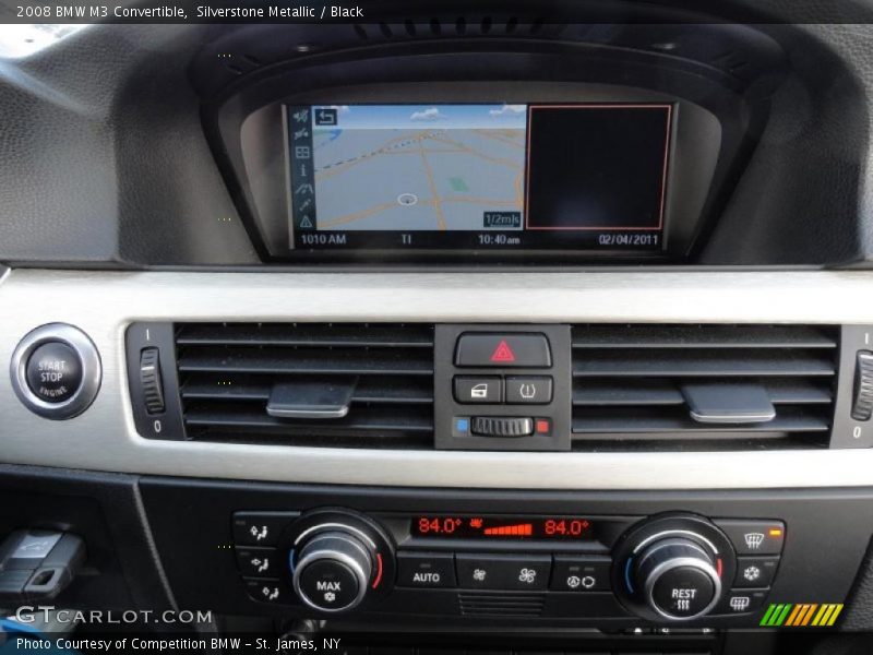 Controls of 2008 M3 Convertible