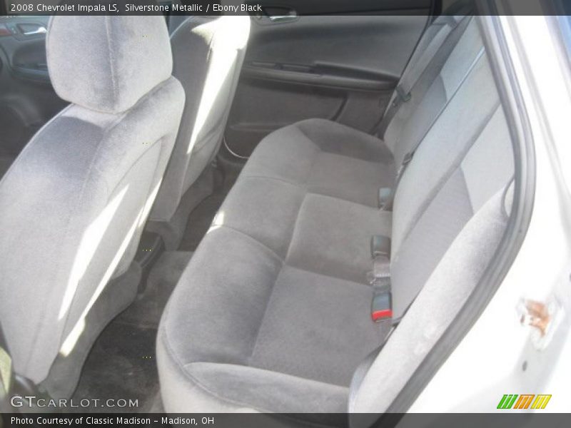 Silverstone Metallic / Ebony Black 2008 Chevrolet Impala LS