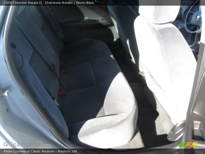 Silverstone Metallic / Ebony Black 2008 Chevrolet Impala LS
