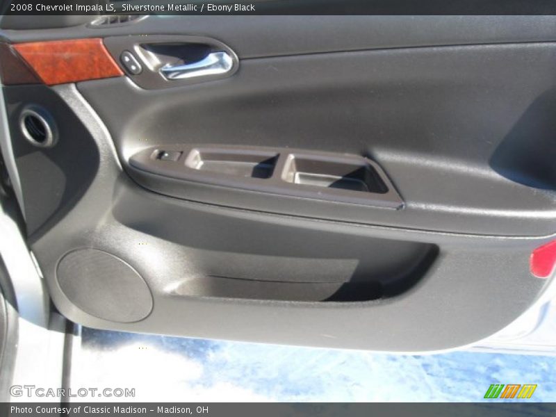 Silverstone Metallic / Ebony Black 2008 Chevrolet Impala LS
