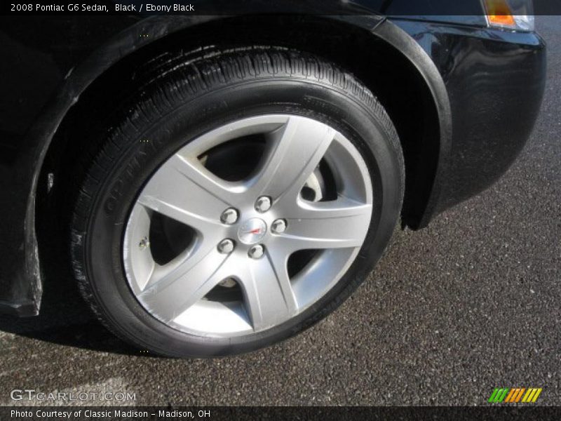 Black / Ebony Black 2008 Pontiac G6 Sedan