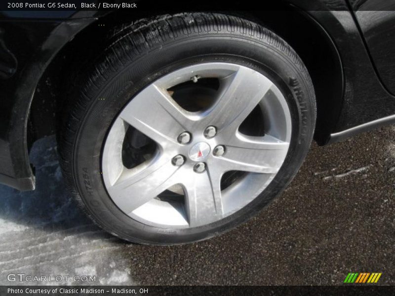 Black / Ebony Black 2008 Pontiac G6 Sedan
