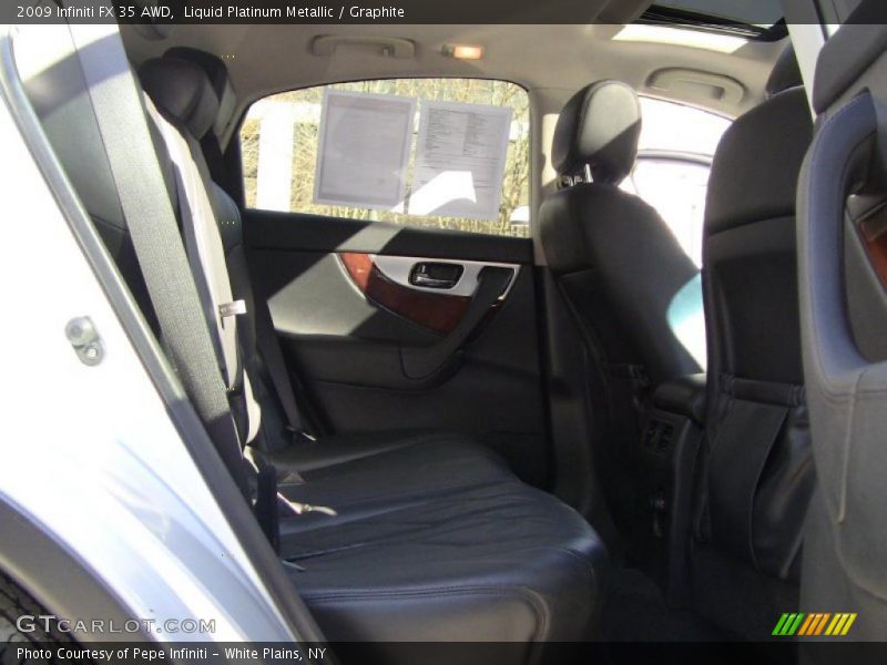 Liquid Platinum Metallic / Graphite 2009 Infiniti FX 35 AWD