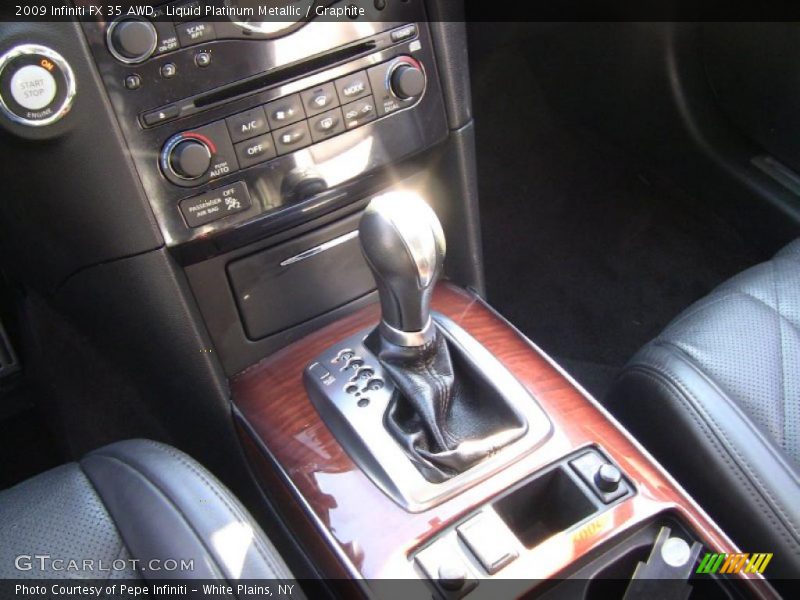 Liquid Platinum Metallic / Graphite 2009 Infiniti FX 35 AWD
