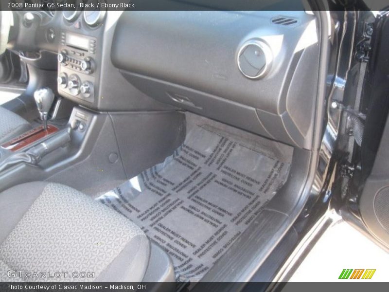 Black / Ebony Black 2008 Pontiac G6 Sedan