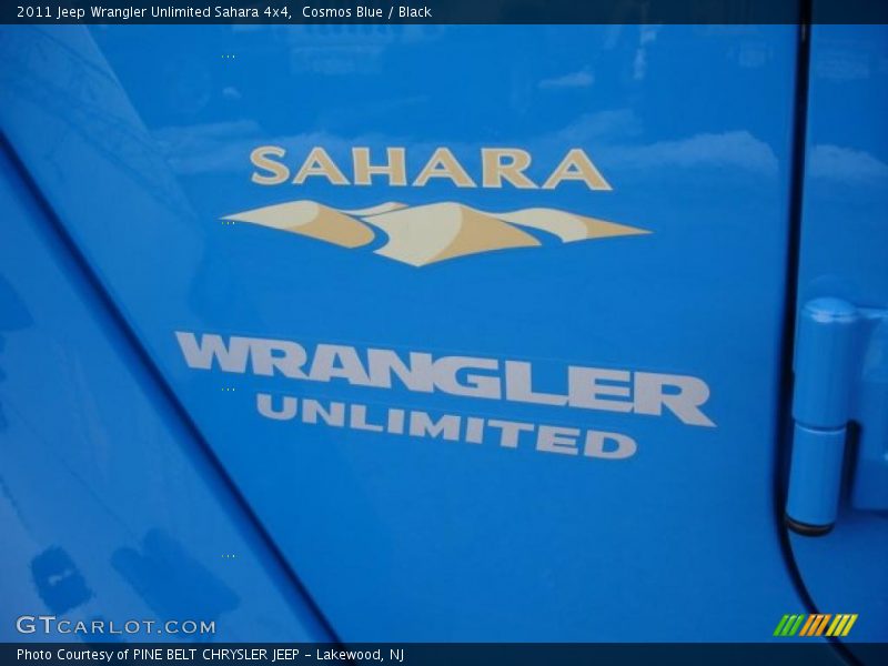  2011 Wrangler Unlimited Sahara 4x4 Logo