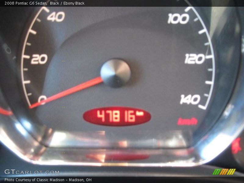 Black / Ebony Black 2008 Pontiac G6 Sedan