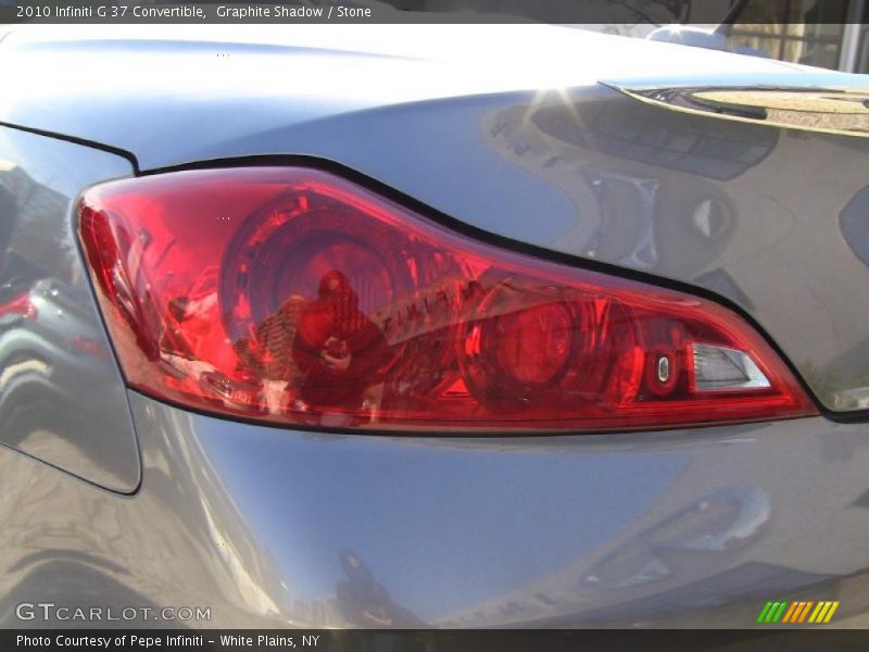 Graphite Shadow / Stone 2010 Infiniti G 37 Convertible