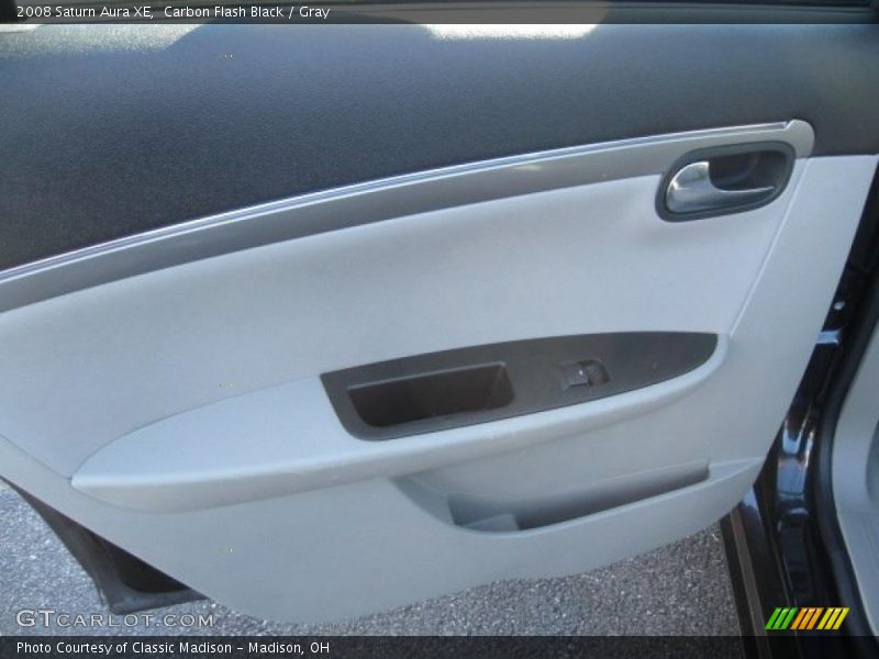 Carbon Flash Black / Gray 2008 Saturn Aura XE