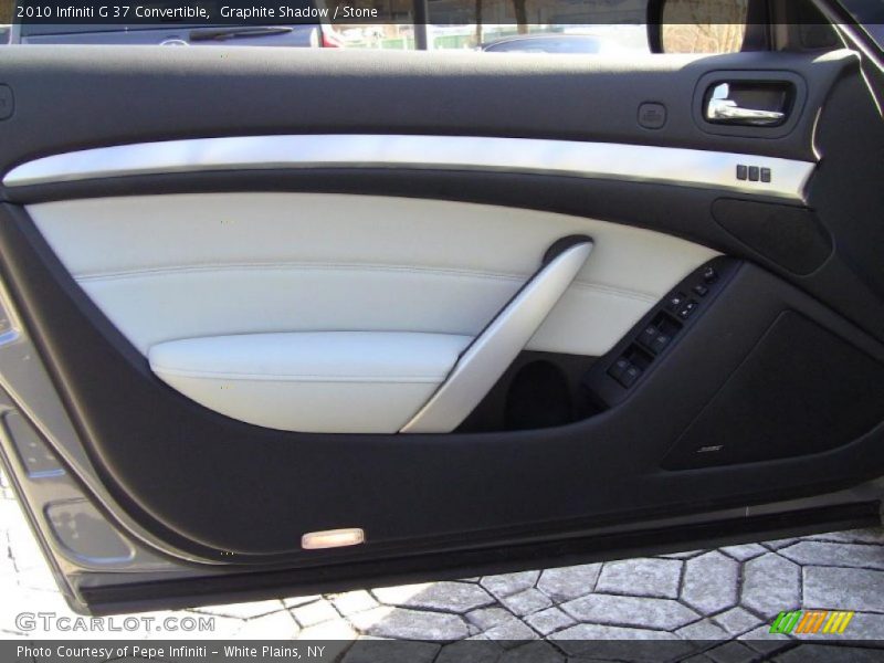 Graphite Shadow / Stone 2010 Infiniti G 37 Convertible