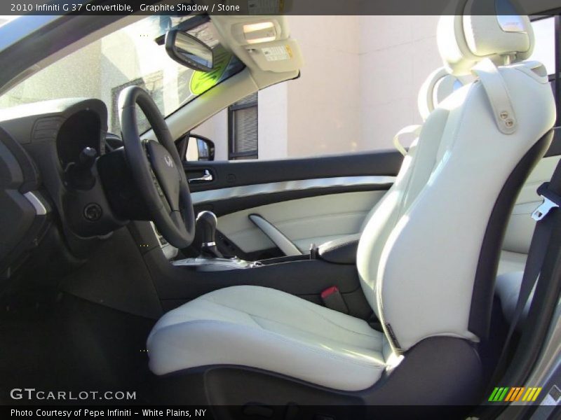  2010 G 37 Convertible Stone Interior