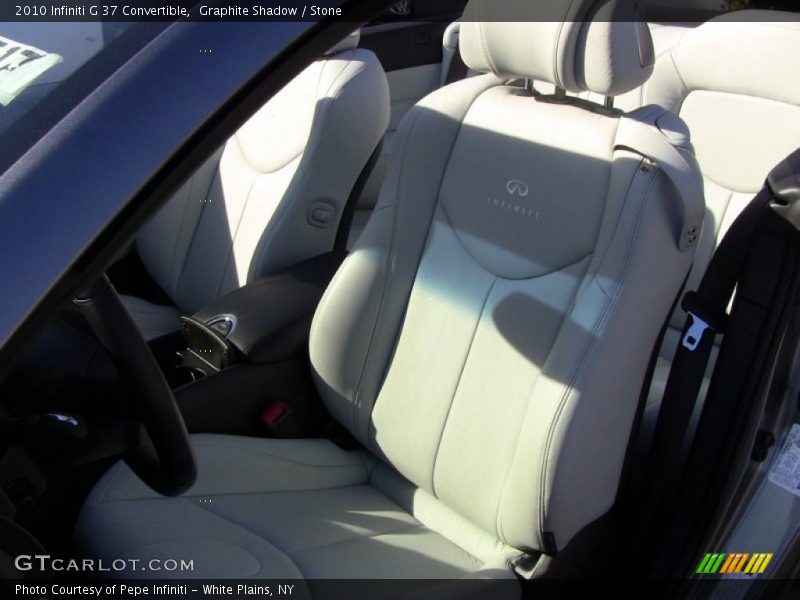 Graphite Shadow / Stone 2010 Infiniti G 37 Convertible