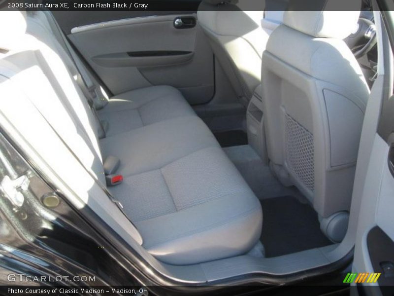Carbon Flash Black / Gray 2008 Saturn Aura XE