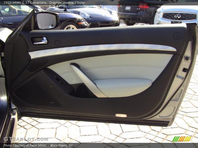 Graphite Shadow / Stone 2010 Infiniti G 37 Convertible