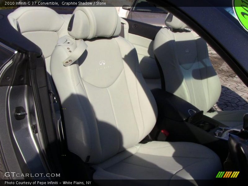  2010 G 37 Convertible Stone Interior
