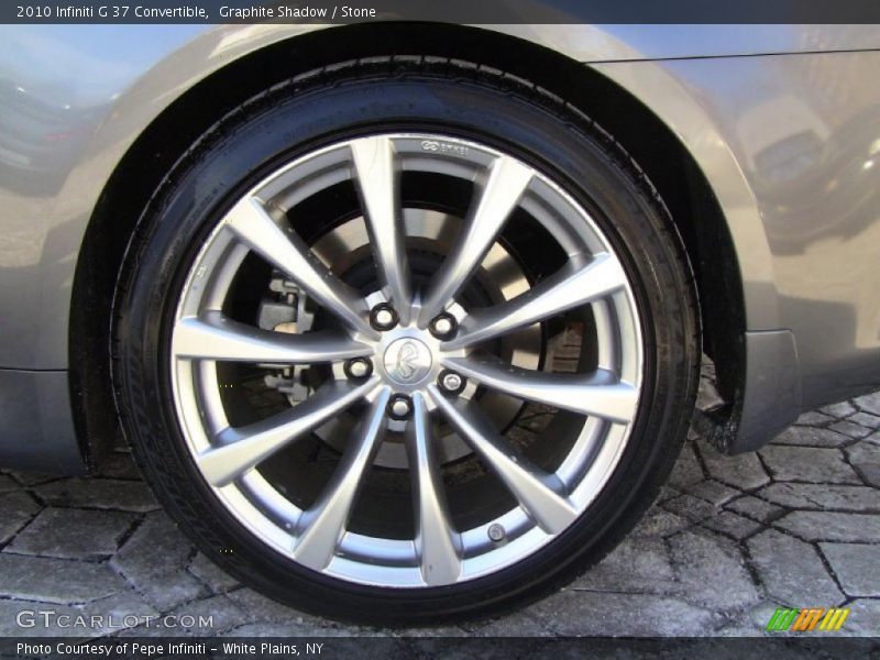 Graphite Shadow / Stone 2010 Infiniti G 37 Convertible