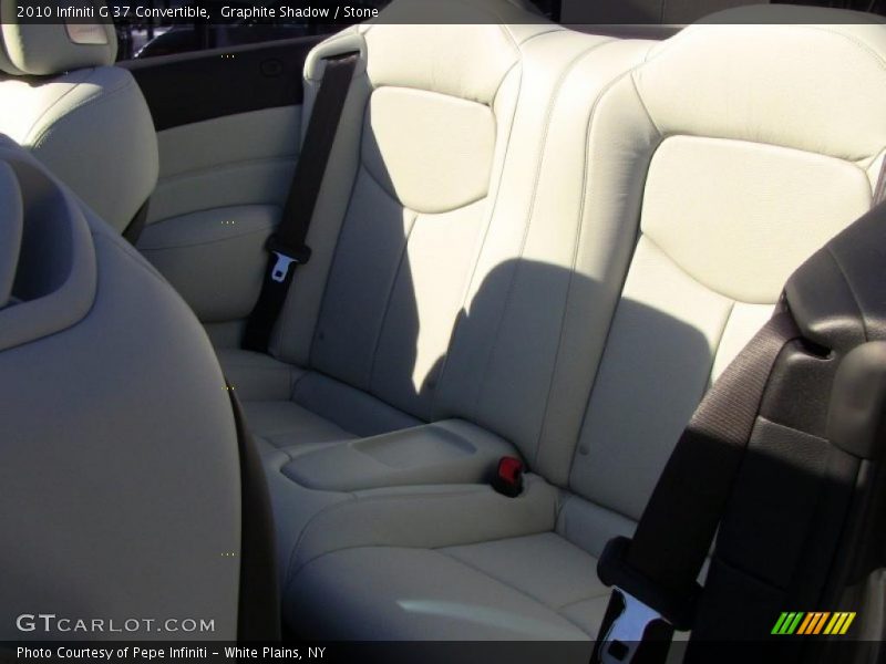 Graphite Shadow / Stone 2010 Infiniti G 37 Convertible