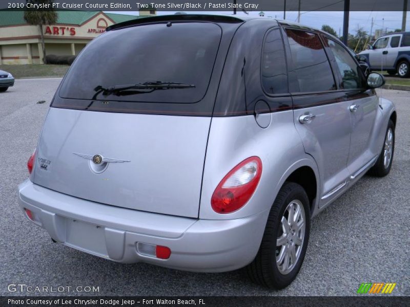 Two Tone Silver/Black / Pastel Slate Gray 2010 Chrysler PT Cruiser Couture Edition