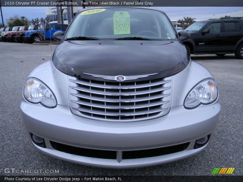 Two Tone Silver/Black / Pastel Slate Gray 2010 Chrysler PT Cruiser Couture Edition