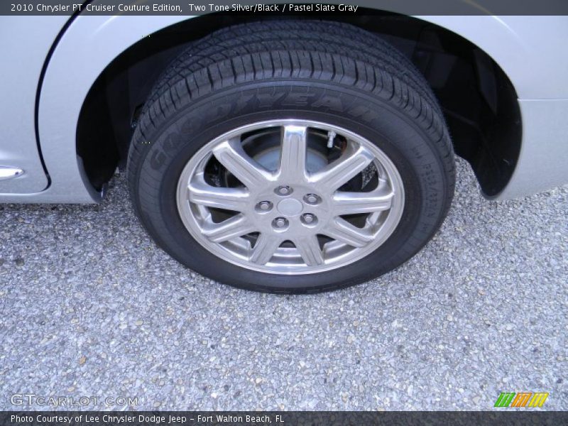 Two Tone Silver/Black / Pastel Slate Gray 2010 Chrysler PT Cruiser Couture Edition