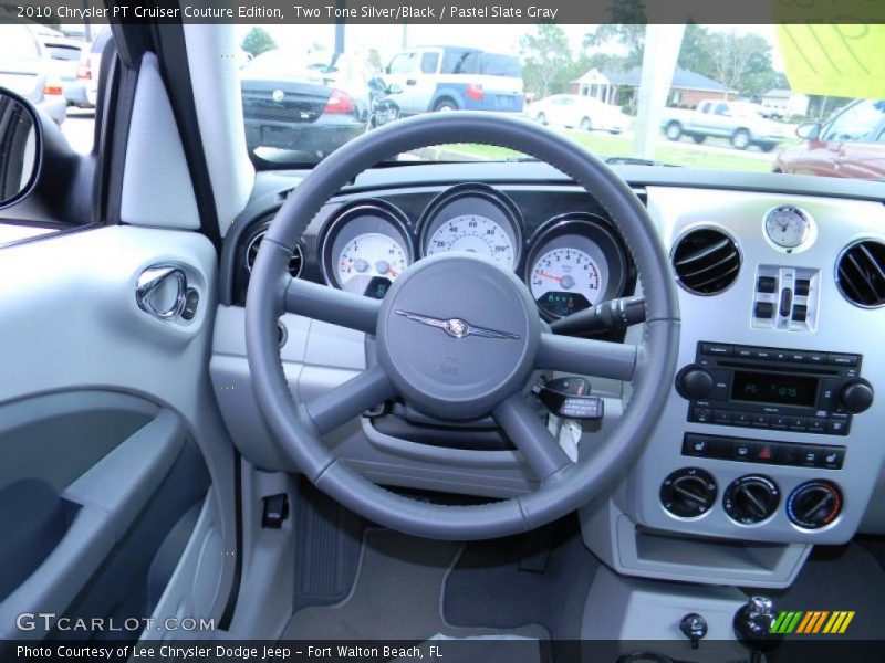 Two Tone Silver/Black / Pastel Slate Gray 2010 Chrysler PT Cruiser Couture Edition