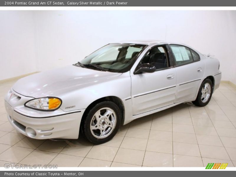 Galaxy Silver Metallic / Dark Pewter 2004 Pontiac Grand Am GT Sedan