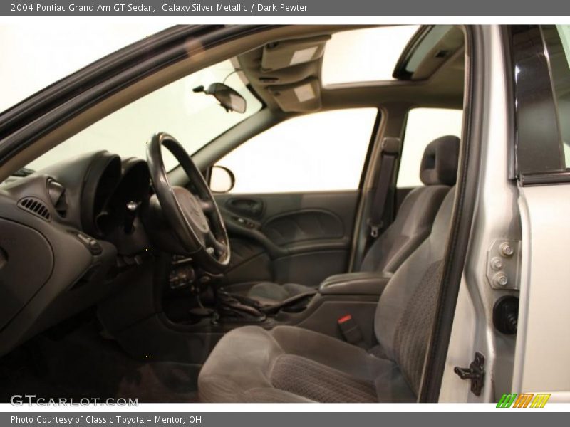 Galaxy Silver Metallic / Dark Pewter 2004 Pontiac Grand Am GT Sedan