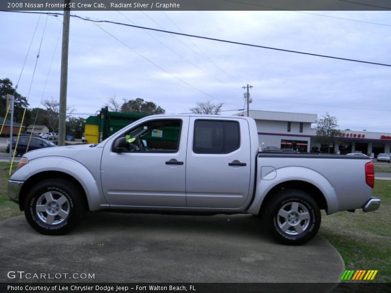 Radiant Silver / Graphite 2008 Nissan Frontier SE Crew Cab