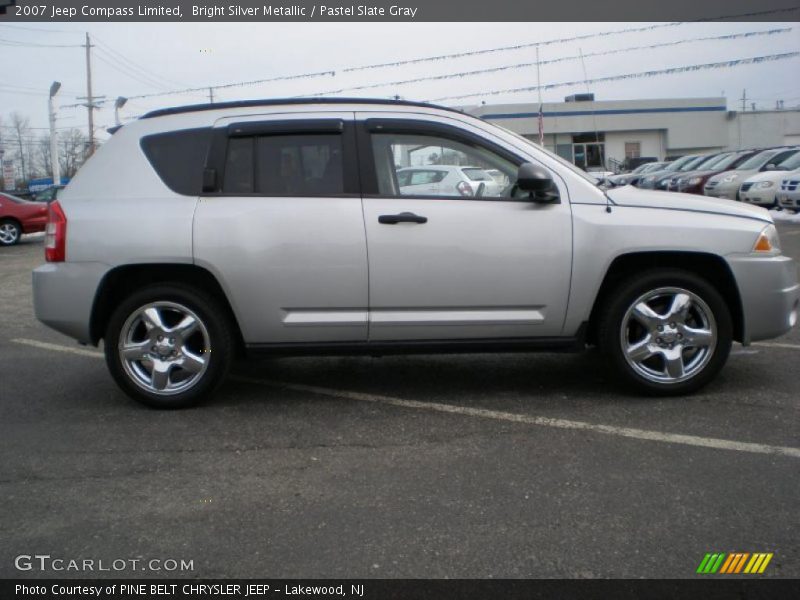 Bright Silver Metallic / Pastel Slate Gray 2007 Jeep Compass Limited