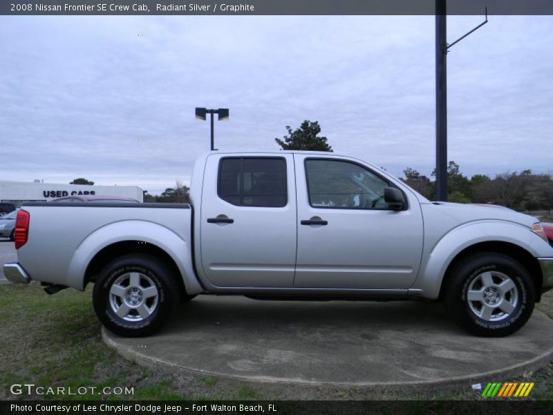 Radiant Silver / Graphite 2008 Nissan Frontier SE Crew Cab