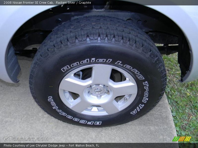 Radiant Silver / Graphite 2008 Nissan Frontier SE Crew Cab
