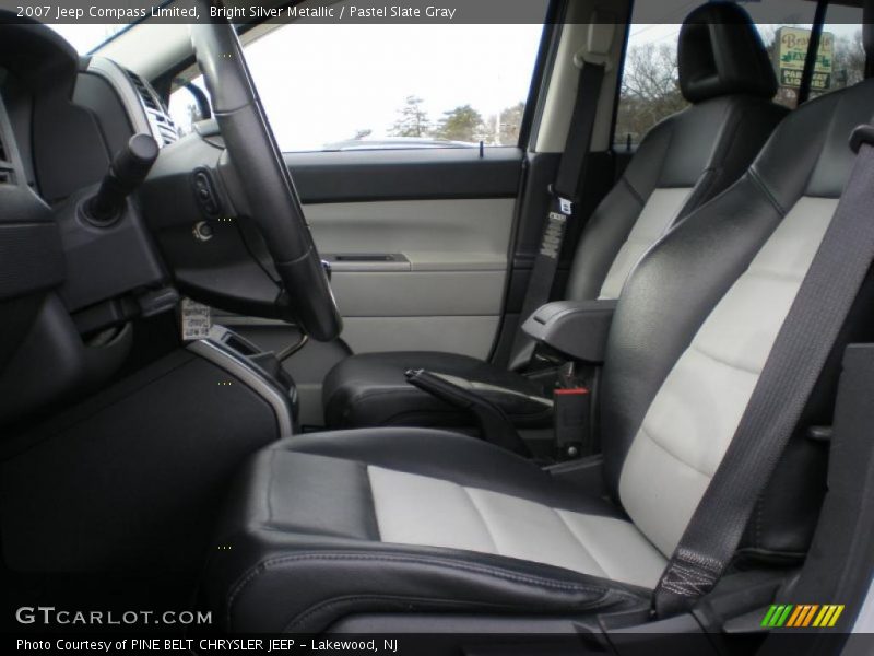 Bright Silver Metallic / Pastel Slate Gray 2007 Jeep Compass Limited