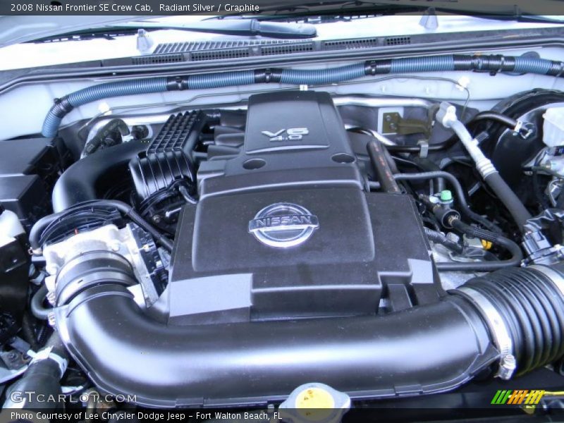 Radiant Silver / Graphite 2008 Nissan Frontier SE Crew Cab