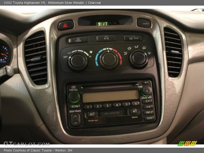 Millennium Silver Metallic / Charcoal 2002 Toyota Highlander V6
