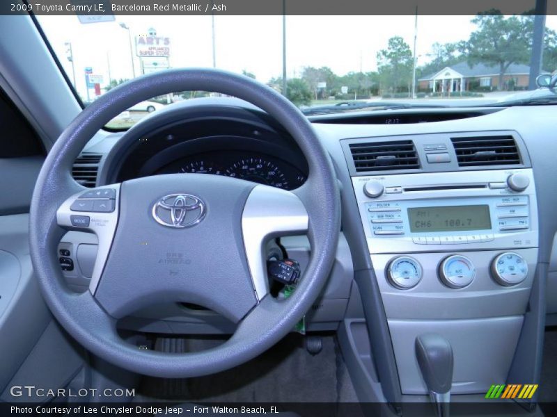 Barcelona Red Metallic / Ash 2009 Toyota Camry LE