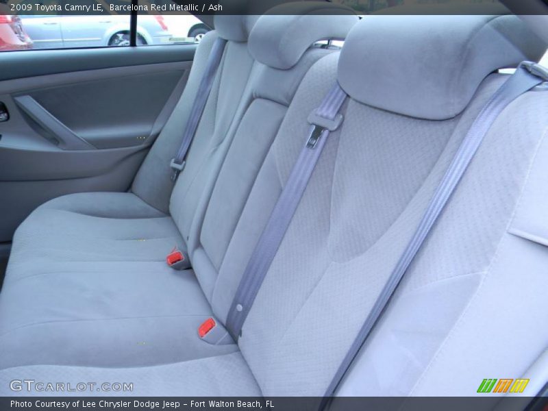 Barcelona Red Metallic / Ash 2009 Toyota Camry LE