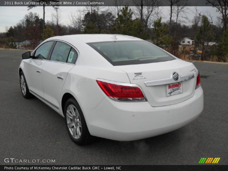  2011 LaCrosse CXL Summit White