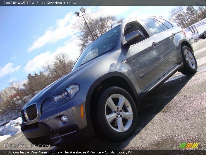 Space Grey Metallic / Gray 2007 BMW X5 3.0si