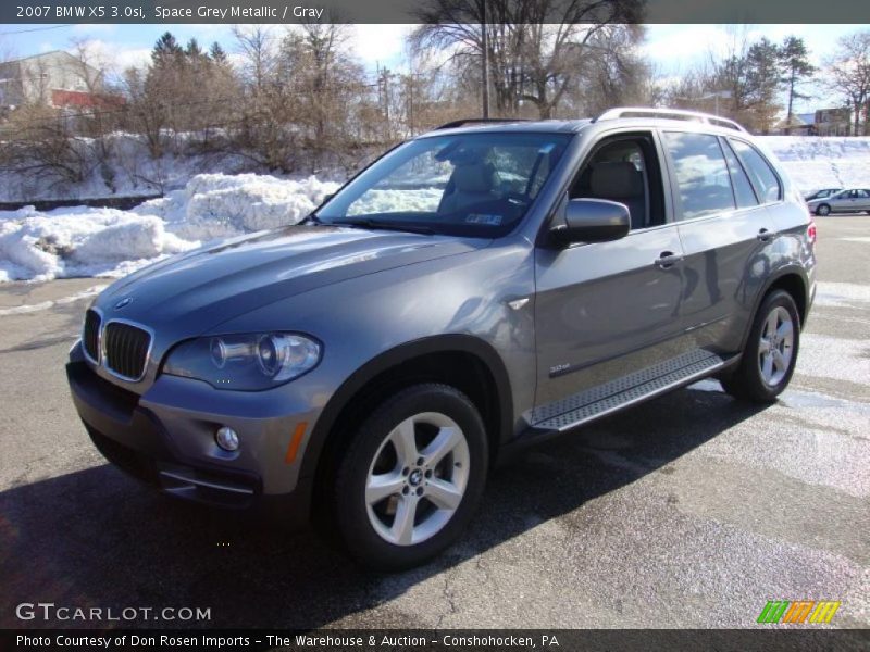 Space Grey Metallic / Gray 2007 BMW X5 3.0si