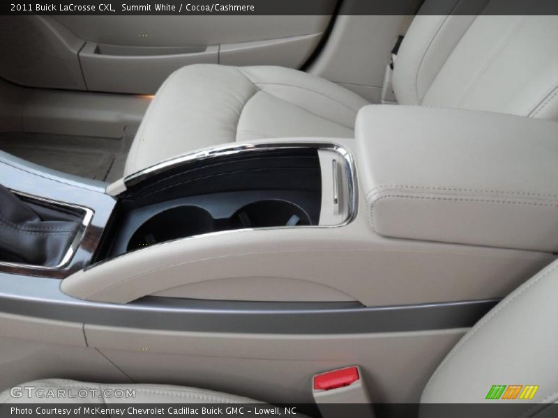Summit White / Cocoa/Cashmere 2011 Buick LaCrosse CXL