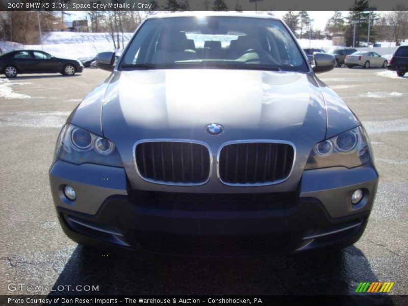 Space Grey Metallic / Gray 2007 BMW X5 3.0si
