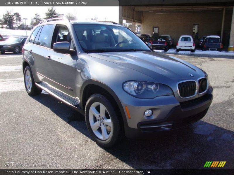 Space Grey Metallic / Gray 2007 BMW X5 3.0si