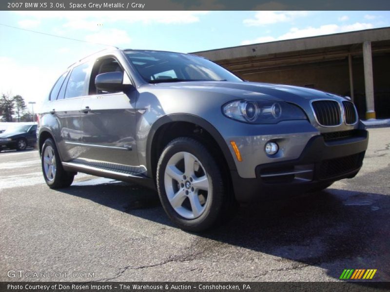Space Grey Metallic / Gray 2007 BMW X5 3.0si